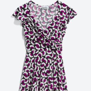 Emma Knit Dress - Size XL Dark Purple